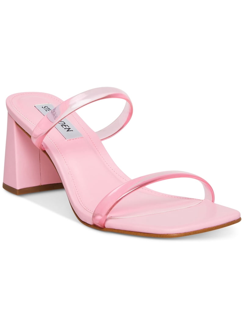 steve madden lilac satin square toe ankle strap dress sandals Steve Madden Lilac Square Toe Ankle Strap Dress Sandals, Size 9