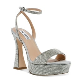 Steve Madden Womens Spree Faux Leather Ankle Strap Dress Sandals Walmart