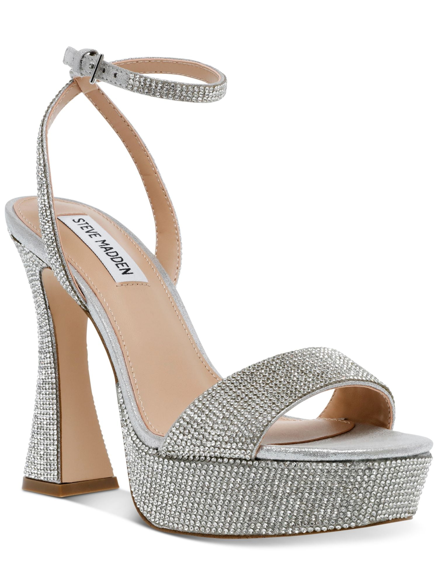 STEVE MADDEN Womens Silver 2