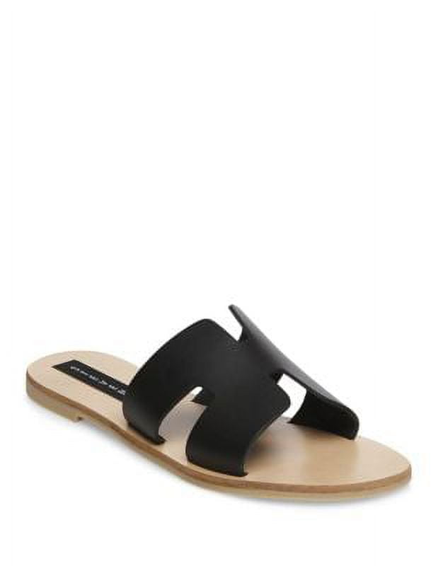 Steve madden greece sandals deals black