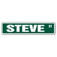 thumbnail image 1 of STEVE Street Sign Childrens Name Room Sign | Indoor/Outdoor |  24" Wide, 1 of 5