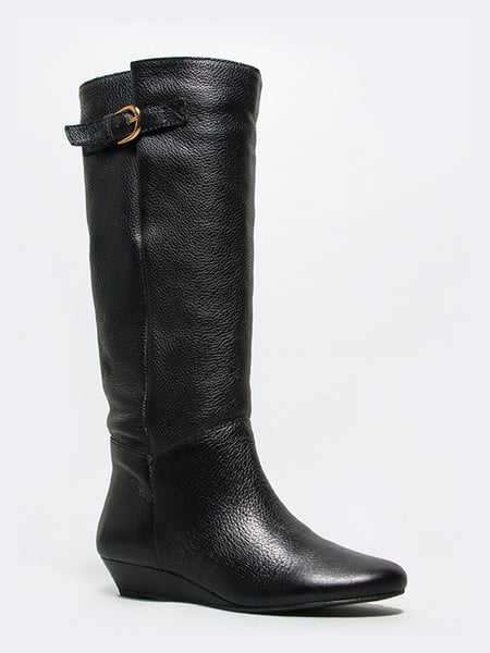 STEVEN by Steve Madden Women s Intyce Riding Boot Black 7.5 M