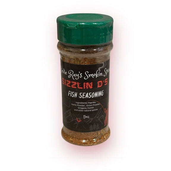 STEVIE RAY'S SIZZLIN D'S FISH SEASONING