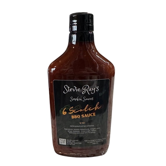 STEVIE RAY'S SMOKIN TREATS 6 SCOTCH BBQ SAUCE