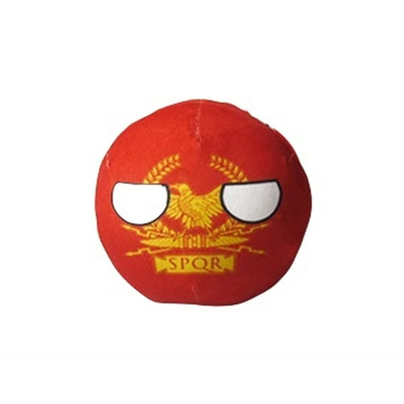 STEZYO Plush Doll Football Flag Countries National Ball Plushies Short Stuffed Pendant for Gift (Color : Rome, Height : 20cm)