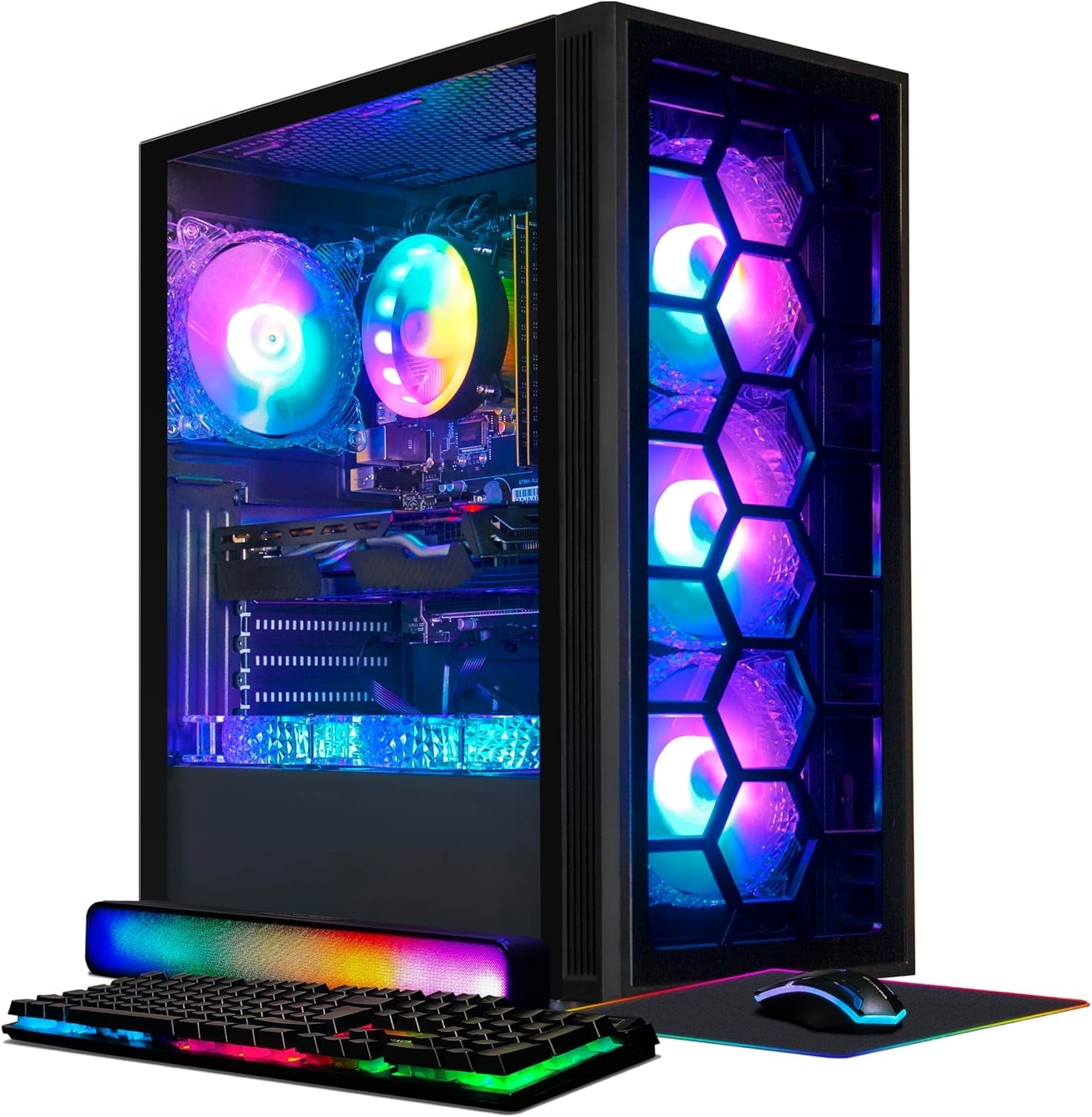 1t Desktop Computer STGAubron Gaming Desktop PC, GTX 1660S 6G, Intel Core i7 up to 3.9G ...