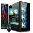 thumbnail image 1 of STGAubron Gaming Desktop PC, GeForce RTX 3050 6G, Core i7 up to 3.9GHz,512G SSD, 16G RAM,WiFi 6, BT 5.0, RGB Fan x6, Windows 11H, 1 of 5