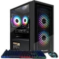 thumbnail image 1 of STGAubron Gaming Desktop PC, Intel Core i5 up to 3.6GHz, 16G RAM, 512G SSD, Radeon RX 560 4G, WiFi 6, BT 5.0, RGB Fan x3, Windows 11 Home, 1 of 8