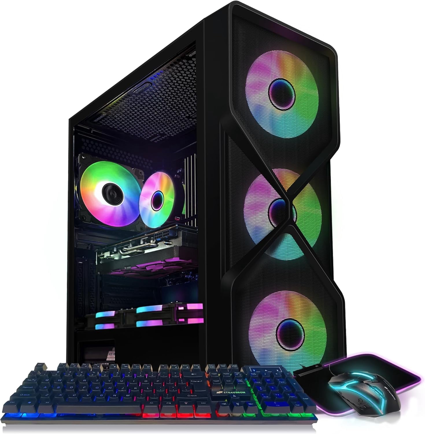 STGAubron Gaming Desktop PC, Intel Core i7 3.4G up to 3.9G, 32G RAM, 1T ...
