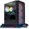 thumbnail image 1 of STGAubron Gaming Desktop PC, RX 5700 8G, Intel Core i5-9400F up to 4.1G, 16G DDR4, 1T SSD, WiFi, BT 5.0, RGB Fan x4, Windows 11 Home, 1 of 6