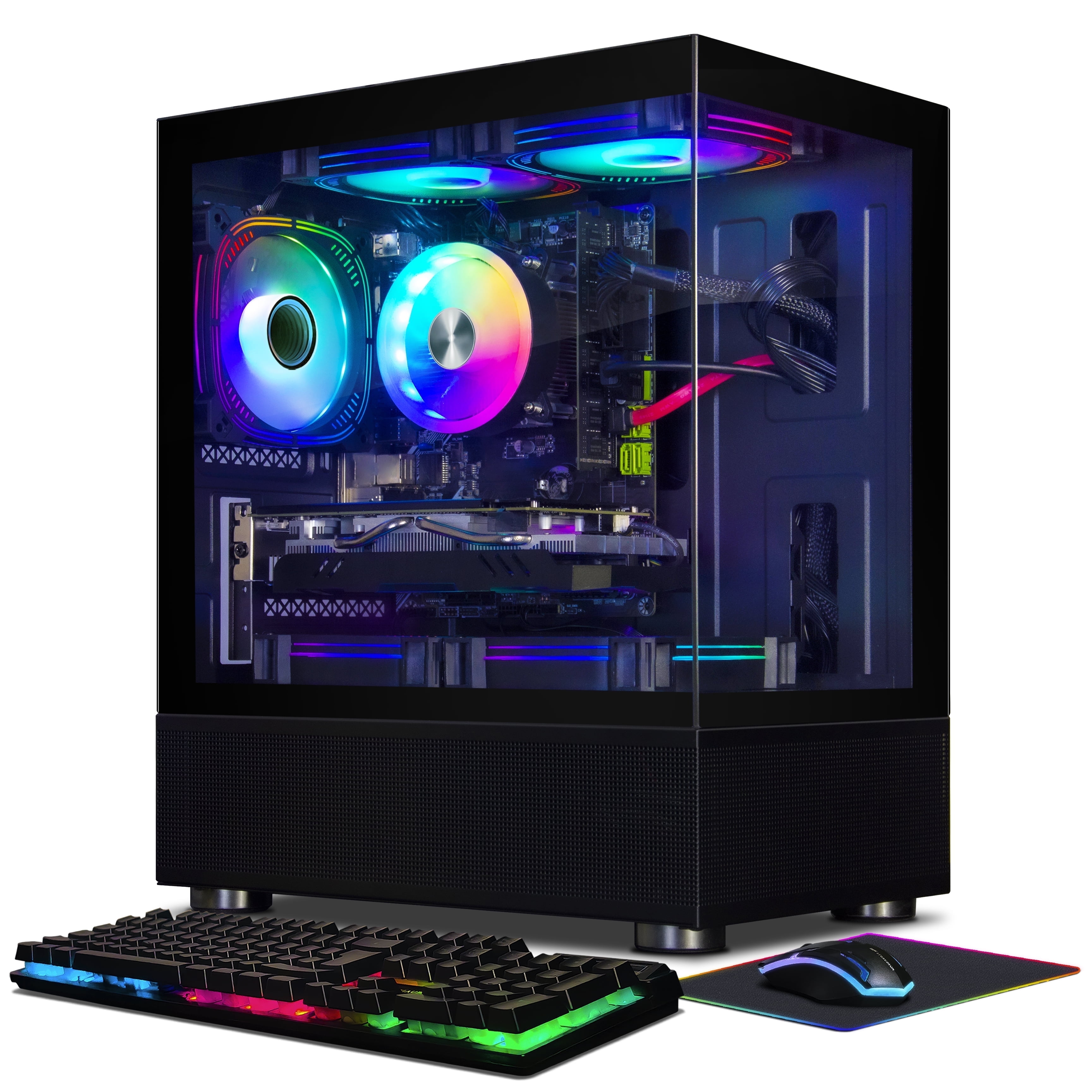 STGAubron Gaming Desktop PC with Intel Core i9-11900F, GeForce RTX 3070, 32G DDR4, 2T SSD, & RGB Accessories - Walmart.com STGAubron Gaming Desktop PC with Intel Core i9-11900F, GeForce RTX 3070, 32G DDR4, 2T SSD, & RGB Accessories - Walmart.com
