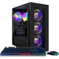 thumbnail image 1 of STGAubron Gaming PC Computer, Intel Core I7 8th up to 4.1G, RX 5700 8G, 16G DDR4, 512G SSD, WiFi 6, BT 5.2, RGB Fan x4, Win 11 Home, 1 of 5