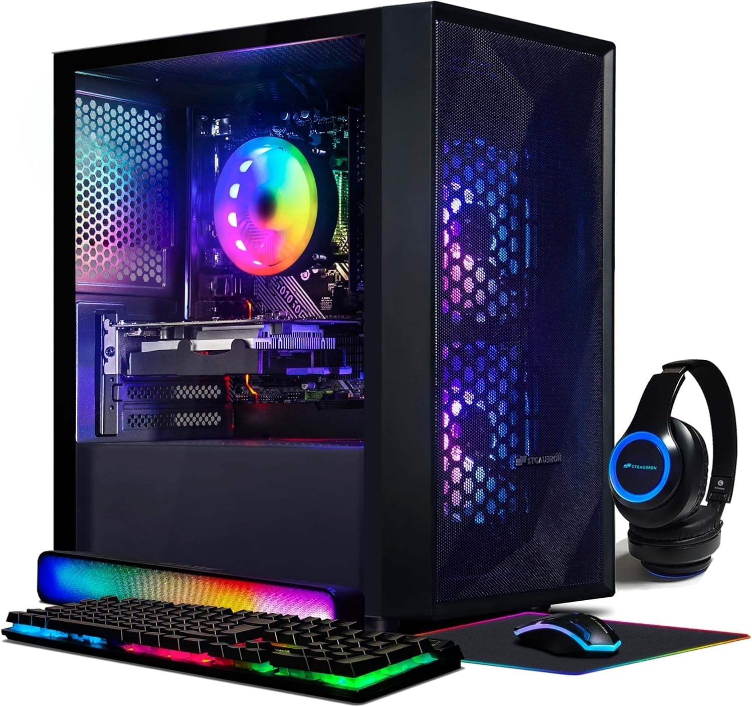 STGAubron Gaming Desktop PC Computer