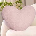 thumbnail image 1 of STGRGFHY Heart Pillows 10",Heart Shaped Pillows,pink pillows,Cute Love Throw Pillows Gifts,Ultra Faux Rabbit Fur Soft Small Cute Fluffy Pillows,Women Kid Girls Living Room Decor Gift,Pink, 1 of 9