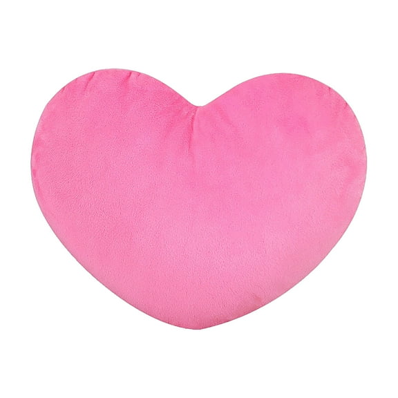 STGRGFHY Heart Shaped Pillows 6",Heart Pillows,pink pillows,Cute Love Throw Pillows Gifts,Ultra Faux Rabbit Fur Soft Small Cute Fluffy Pillows,Women Kid Girls Living Room Decor Gift,Pink