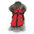 thumbnail image 1 of STGRGFHY Winter Dog Coat with integrated harness No Pull Cold Weather Waterproof Warm Fleece Back Zipper for Small & Medium Dog,small dog coats,winter coats for small dogs jacket Red S, 1 of 8