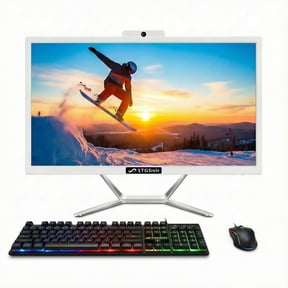 STGSivir All in One Desktop Computer, 21.5" FHD Display, Intel Core i7, 16GB RAM, 512GB SSD, WiFi 5, BT 5.0, Webcam, Win 11 Home