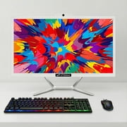 STGSivir All in One Desktop Computer, 21.5 FHD Display, Intel Core i7, 16GB RAM, 512GB SSD, WiFi 5, BT 5.0, Webcam, Win 11 Home