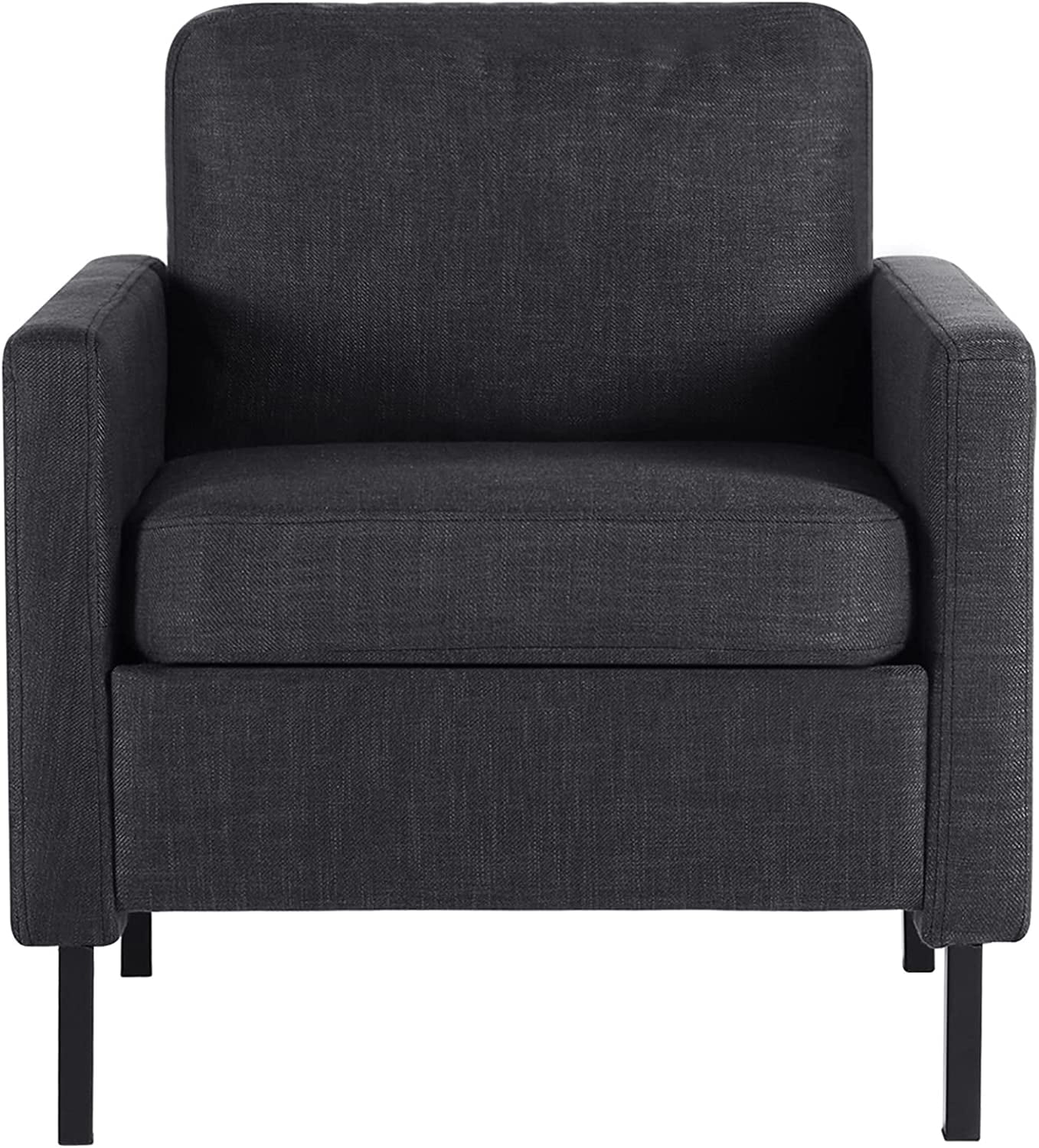 STHOUYN Comfy Loveseat Sofa Small Grey Couch Small Spaces Small Love ...