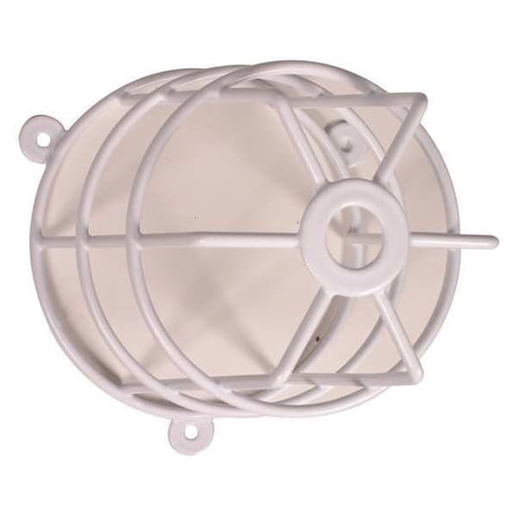 Safety Technology International Beacon and Sounder Cage,White,Steel STI-9665