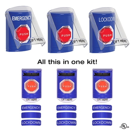 STI Stopper Station 3-Pack, Blue
