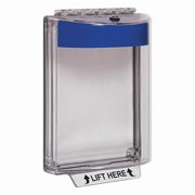 Universal Stopper Cover, Polycarbonate, Flush Mount, 5 1/2 in W x 8 1/8 in H x 2 5/8 in D