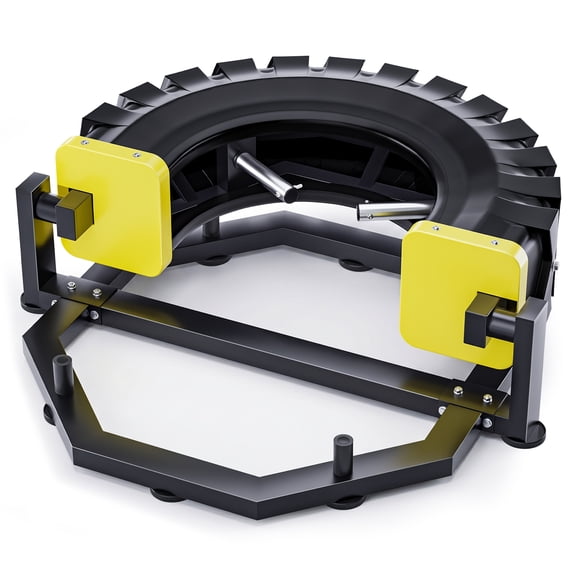 STICCIO Plate Loaded Tire Flip Trainer Machine, 330 lb Capacity, for Home Commercial Gym