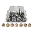 thumbnail image 1 of STICK FAMILY 6MM METAL DESIGN STAMPS PACK - 7 ImpressArt Jewelry Craft Decorative, 1 of 1