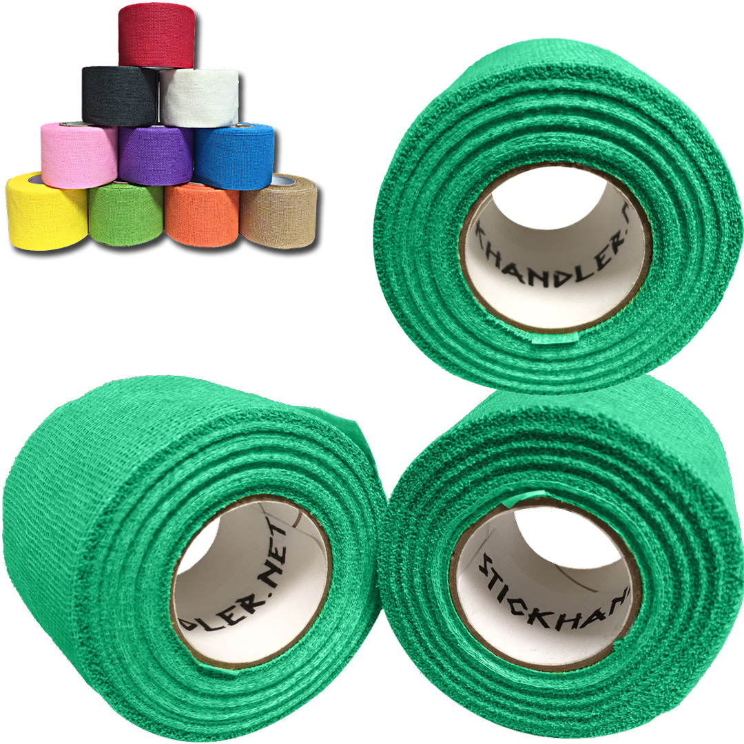 STICK HANDLER™  Professional Drum Stick Grip Tape Pro Pack (Dark Green|Three Pack)