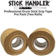 STICK HANDLER Professional Drum Stick Grip Tape, Pro Pack Tan|Two Pack