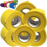STICK HANDLER  Professional Drum Stick Grip Tape Pro Pack Yellow | Six Pack