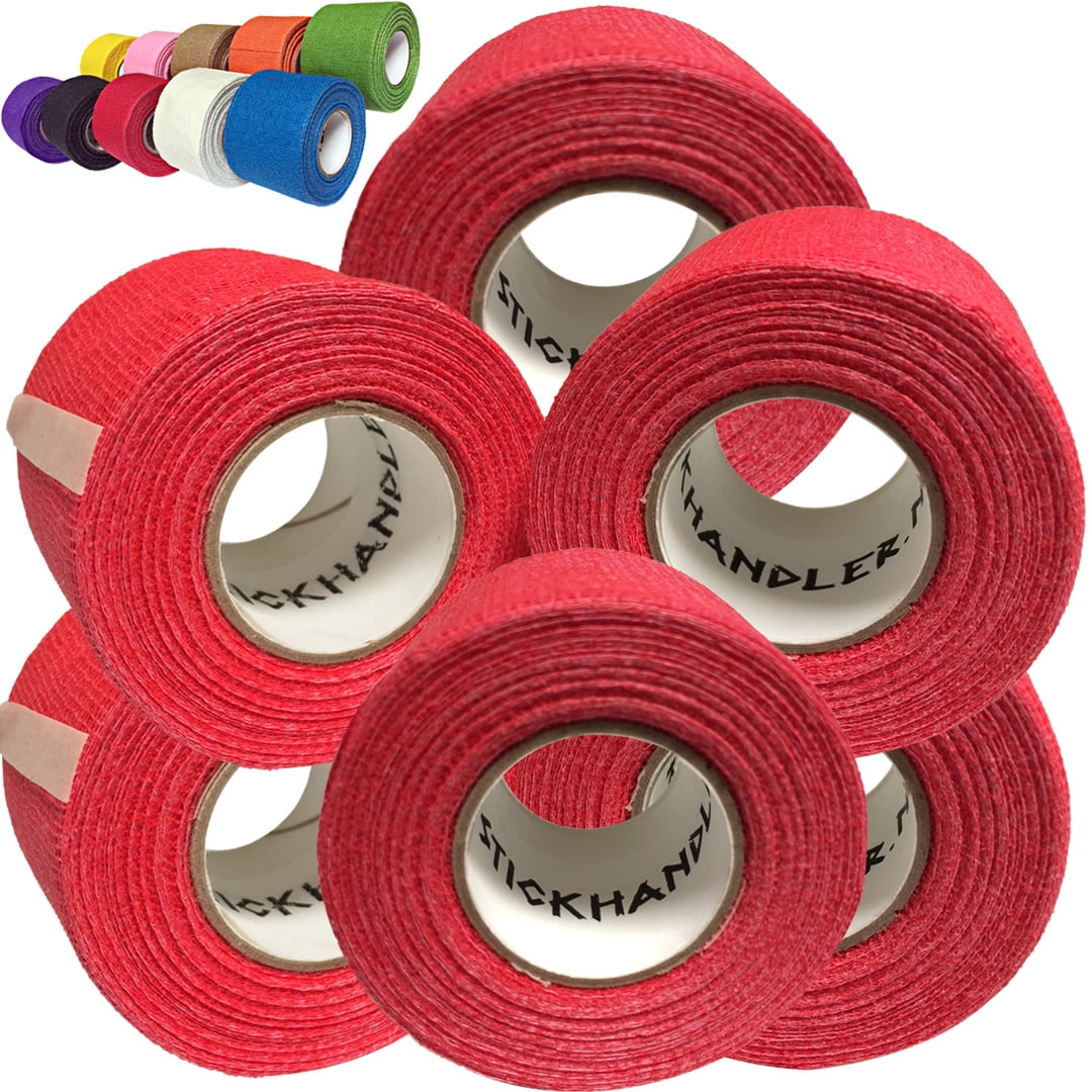 STICK HANDLER™  Professional Hockey Grip Tape Pro Pack  (Red | Six Pack)