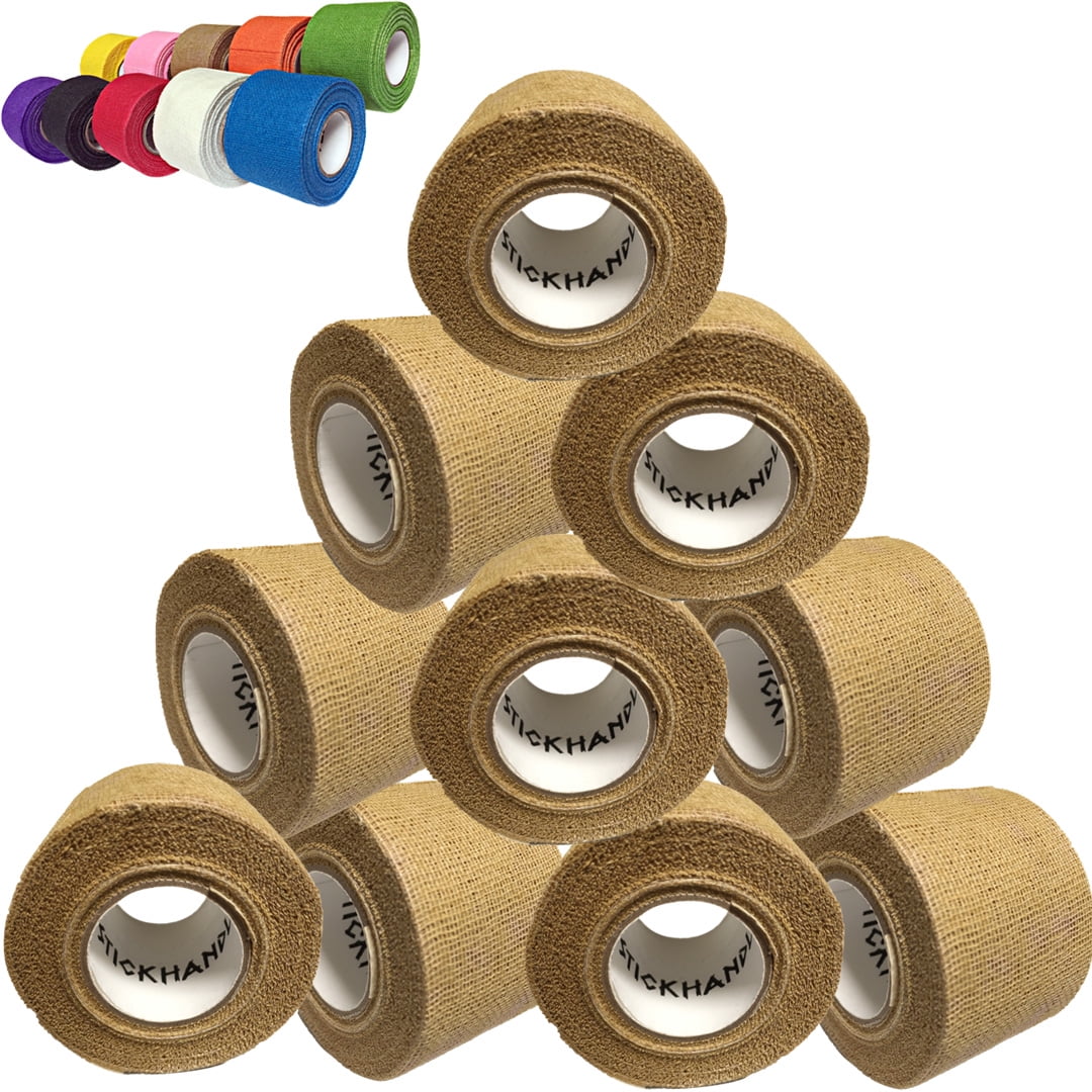 STICK HANDLER™  Professional Hockey Grip Tape Pro Pack  (Tan | Ten Pack)