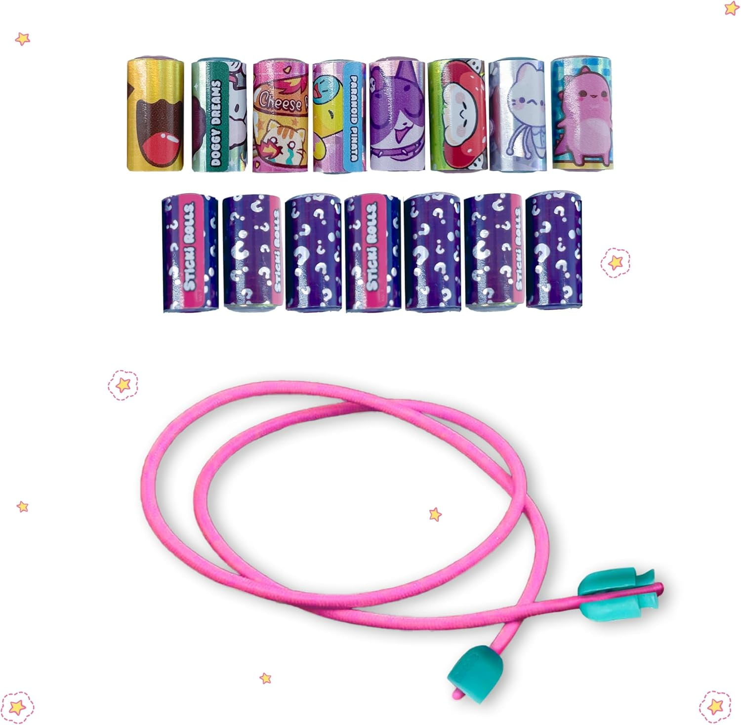 STICKI ROLLS MultiRoll Refill Pack Includes 15 Sticki Rolls (150