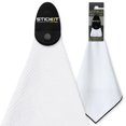 thumbnail image 1 of STICKIT Magnetic Golf Towel - White, 1 of 4