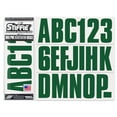 thumbnail image 1 of STIFFIE Uniline Racing Green 3" Alpha-Numeric Identification Custom Kit Registration Numbers & Letters Marine Stickers Decals for Boats & Personal Watercraft PWC, 1 of 8