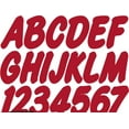 thumbnail image 1 of STIFFIE Whip-One Burgundy 3" Alpha-Numeric Registration Identification Numbers Stickers Decals for Boats & Personal Watercraft, 1 of 6