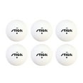thumbnail image 1 of STIGA 1-Star White Table Tennis Balls (6 Pack), 1 of 4