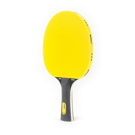 STIGA Pure Color Advance Performance-Level Colorful Table Tennis Racket (Yellow)