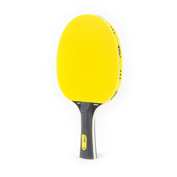 STIGA Pure Color Advance Performance-Level Colorful Table Tennis Racket (Yellow)