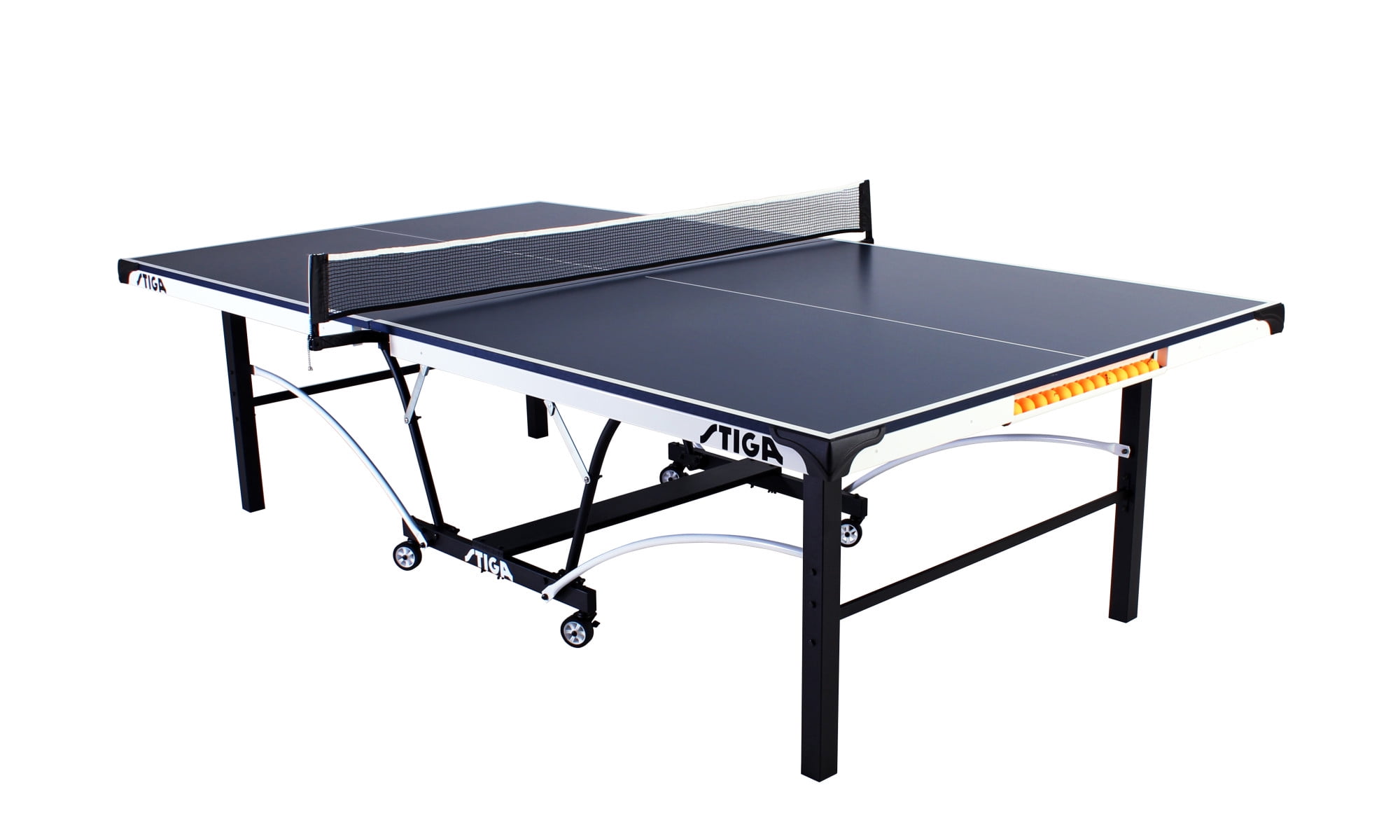 STIGA Tournament Series 185 Indoor Table Tennis Table with QuickPlay Design  for Fast Assembly