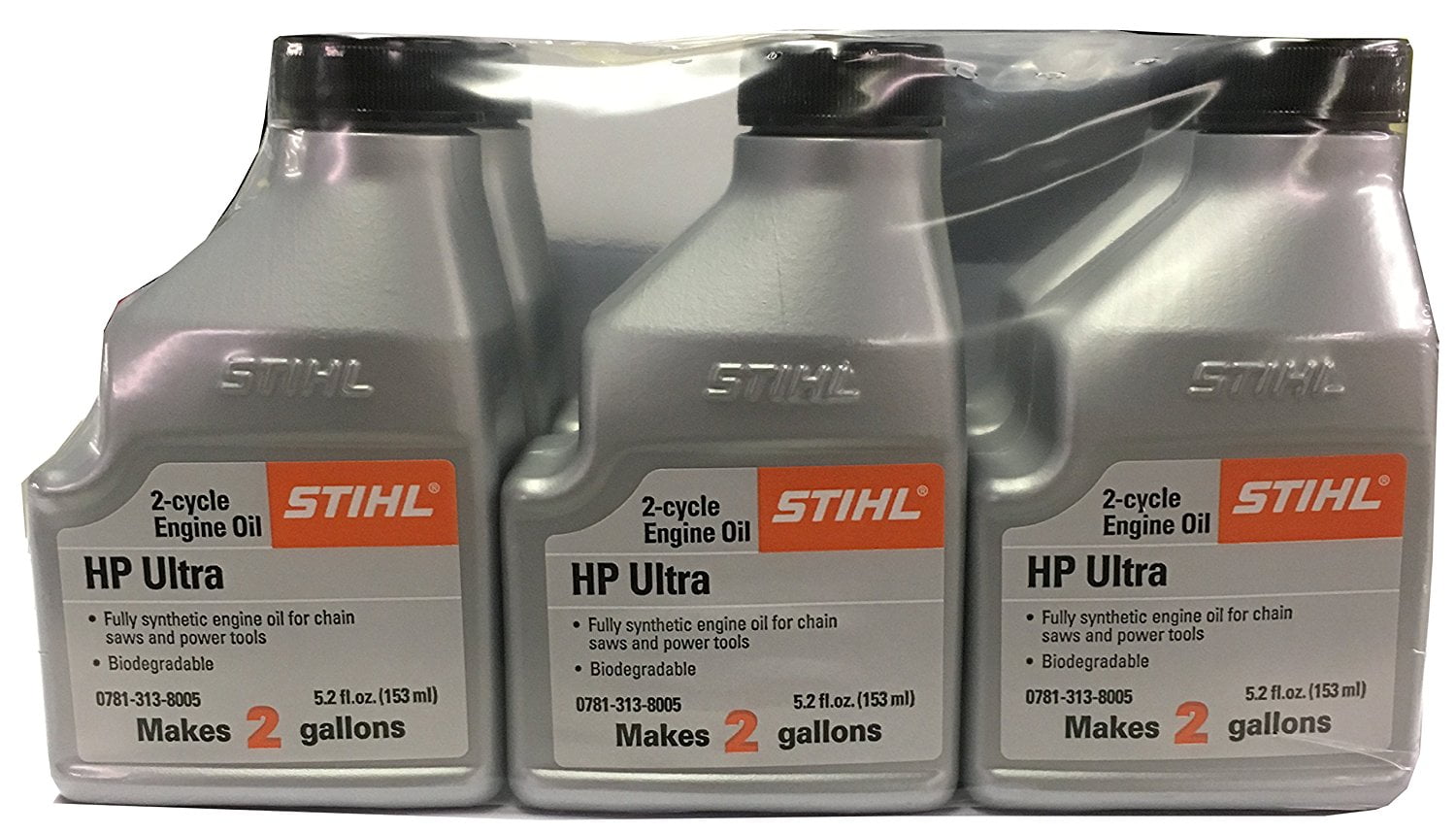STIHL 0781 313 8005 5.2 Ounce High Performance Ultra 2 Cycle Engine Oil, 6 pack