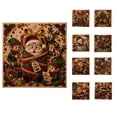 thumbnail image 1 of STIJGGN Diamond Art Craft Kit, Santa on Christmas Gift Box with Elf Companions Canvas Design, Beginner-Friendly Holiday Home Decor & Creative DIY Gift, 1 of 7