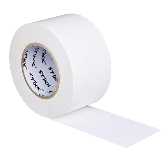 STIKK Gaffer Tape - White Gaffers Tape - 4 inch x 60 Yards - Pro Gaff Tape for Staging Work - Grafting Tape for Filming, Photography, Radio - Effective Heavy-Duty Water Resistant Gaff Tape