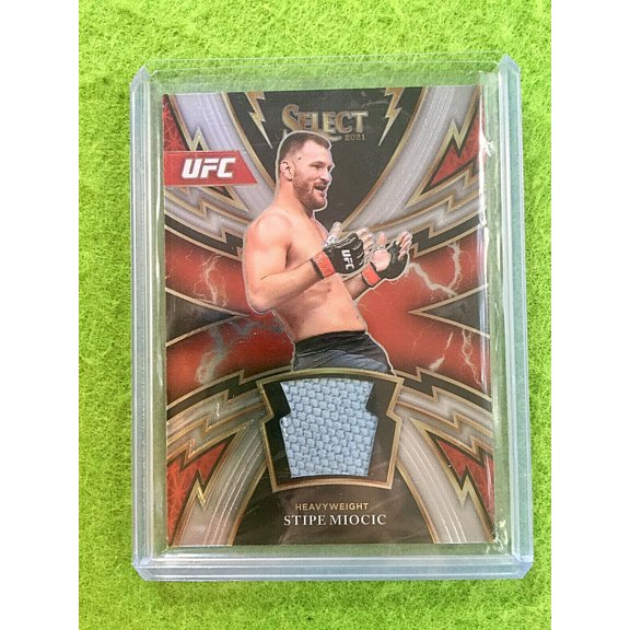 STIPE MIOCIC SELECT SPARKS SP # /149 UFC PATCH CARD MEMORABILIA 2021 Select UFC