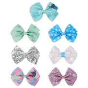 Lilo & Stitch Multipattern Hair Bows, All Ages, 7 Pack