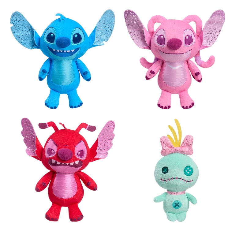Disney, Stitch Plush Collector Set, 4-piece, Multicolor - Walmart.com