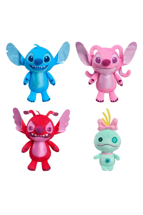 Stitch Plush Stuffed Animal Collector Set (Walmart Exclusive), Kids Ages 3 and Up