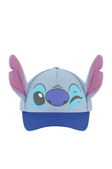 Disney Resort Stitch Peluche Portachiavi Strap Fluffy Pom Pom Raro Blu