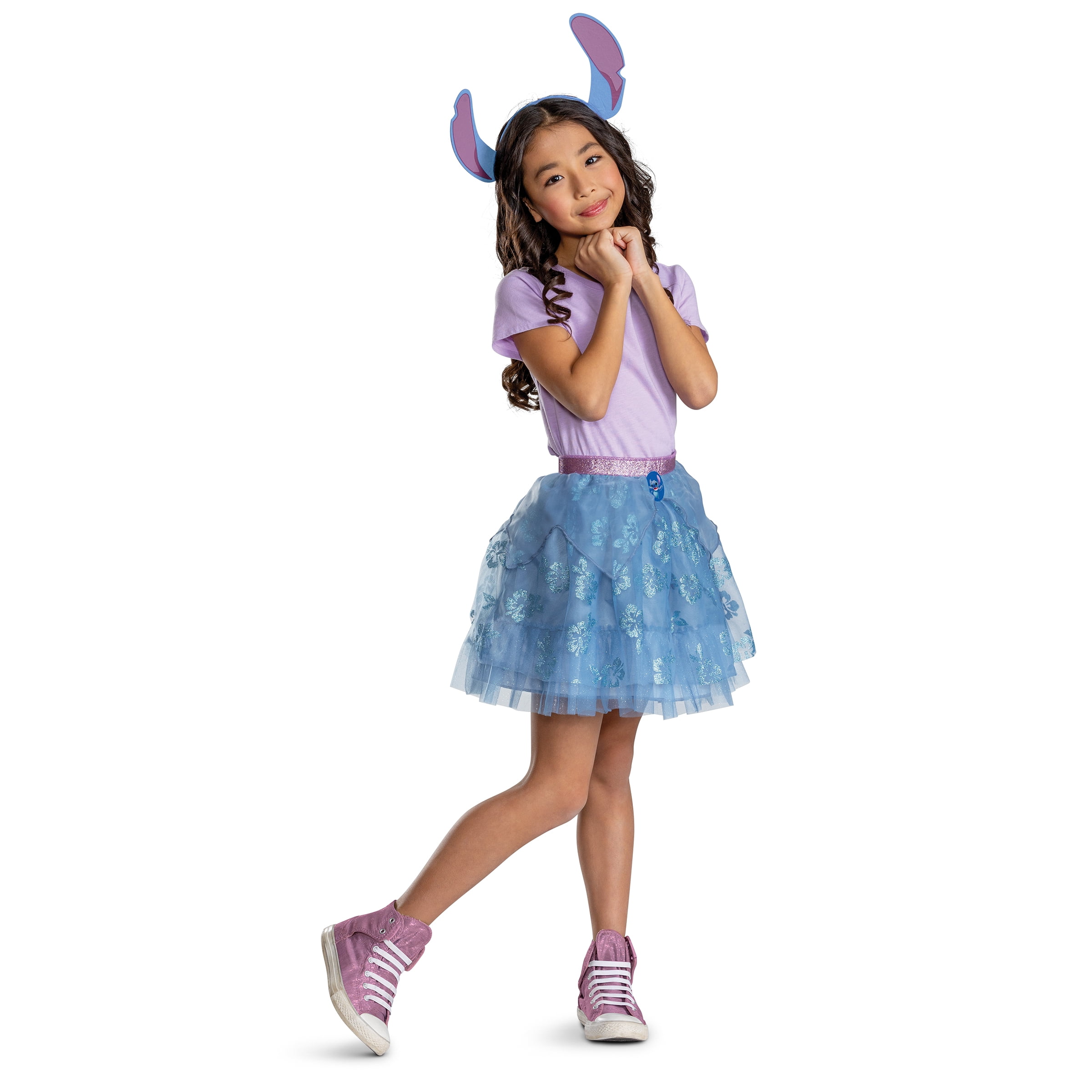 Disney Lilo & Stitch 'Stitch' Tutu Halloween Accessory Kit for Children, Tweens Size One Size, by Disguise